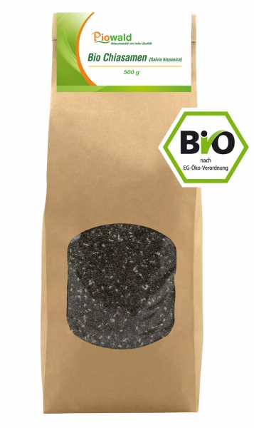 BIO Chiasamen - 500g Vorratspack