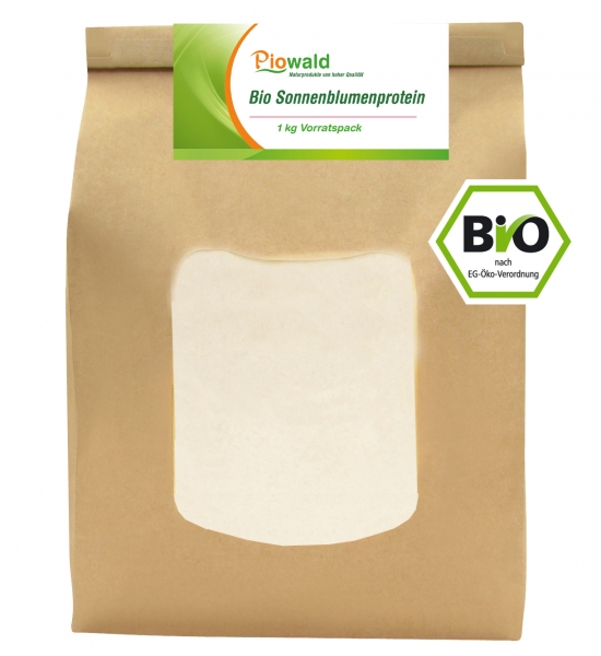 BIO Sonnenblumenprotein - 1 kg Vorratspack