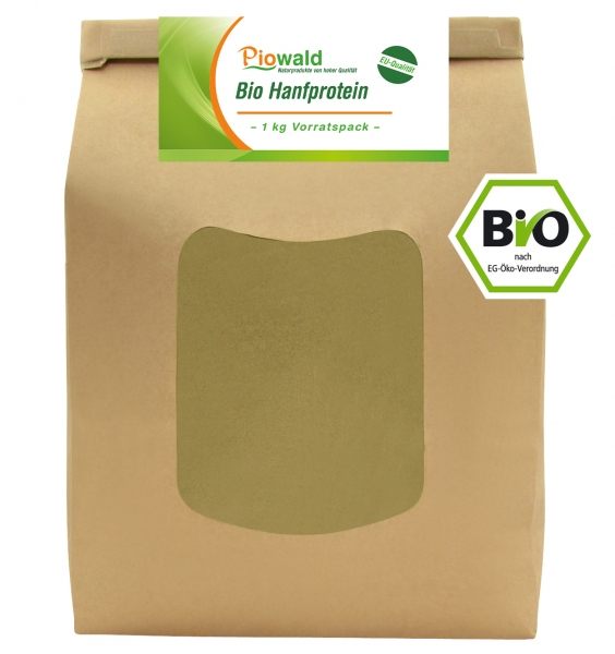 BIO Hanfprotein - 1 kg aus der EU