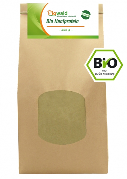 BIO Hanfprotein - 500g aus der EU