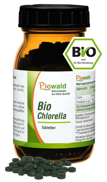 BIO Chlorella - 200 Tabletten/80g
