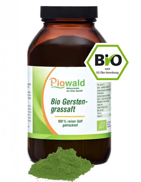 BIO Gerstengrassaft - 150g Pulver