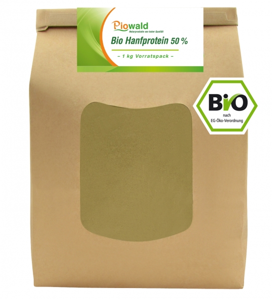 BIO Hanfprotein - 1 kg Vorratspack