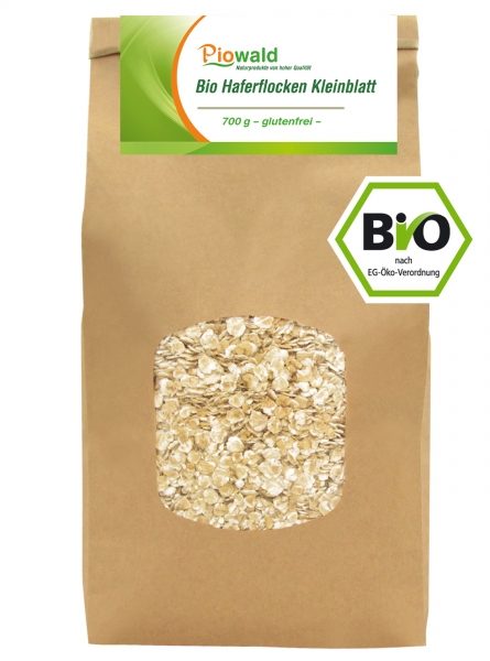 BIO Haferflocken Kleinblatt - 700g, glutenfrei