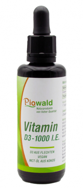 Vitamin D3 - 1000 IE/Tropfen - 50 ml