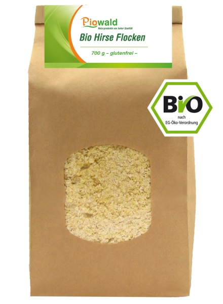 BIO Hirse Flocken - 700g, glutenfrei