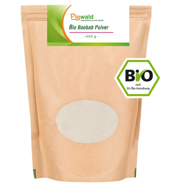 BIO Baobab Frucht - 500g Pulver