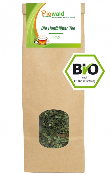 BIO Hanfblätter Tee - 50g loser Tee