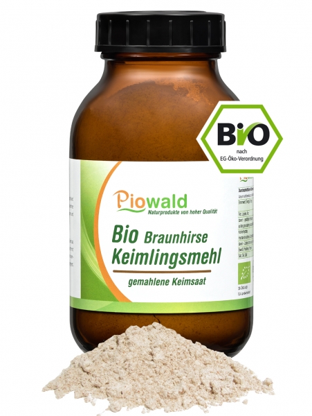 BIO Braunhirse Keimlingsmehl - 200g, glutenfrei