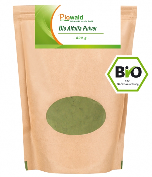 BIO Alfalfa Pulver - 500g