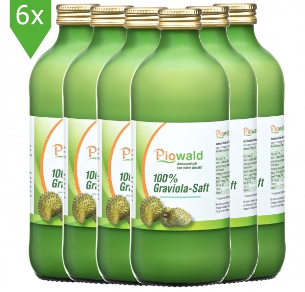 Graviola Saft - 6x500 ml Sparpack