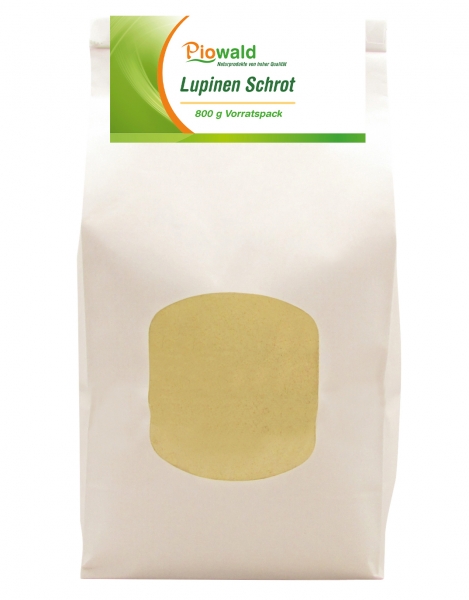 Lupinenschrot fein vermahlen - 800g Vorratspack