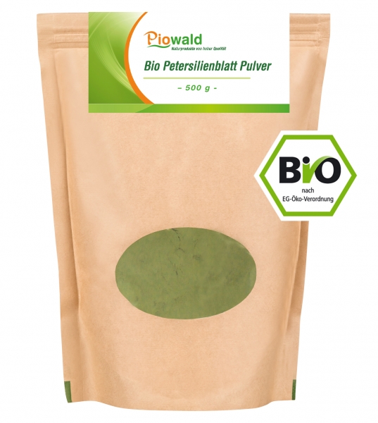 BIO Petersilienblatt Pulver - 500g Vorratspack