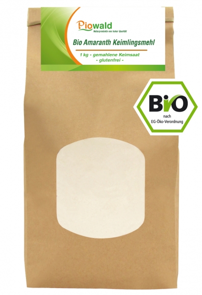 BIO Amaranth Keimlingsmehl - 1 kg, glutenfrei