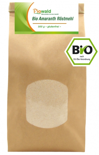 BIO Amaranth Röstmehl - 500g, glutenfrei