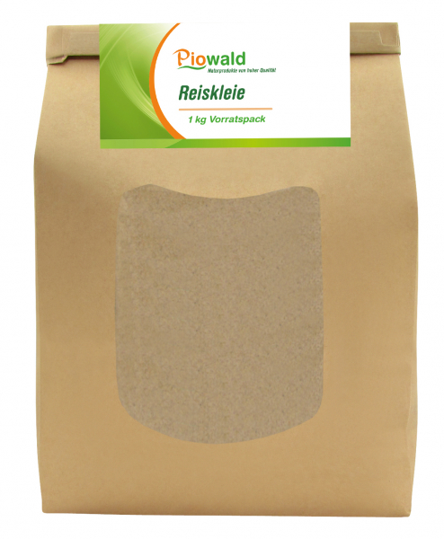 Reiskleie - 1 kg Vorratspack