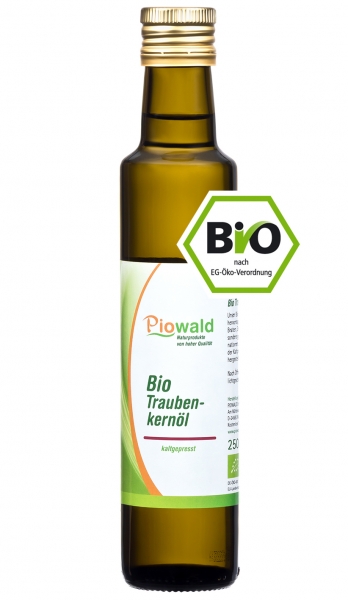 BIO Traubenkernöl - 250 ml kaltgepresst