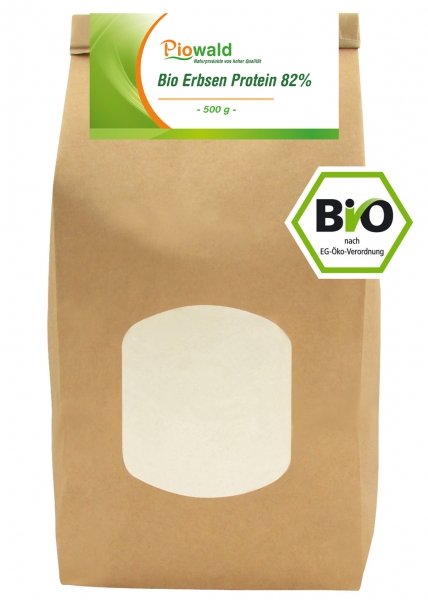BIO Erbsenprotein - Isolat - 500g Pulver