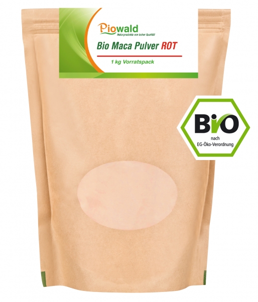 BIO Maca Pulver ROT - 1 kg