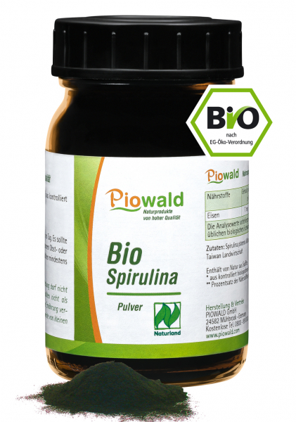 BIO Spirulina Pulver - 100g, Naturland