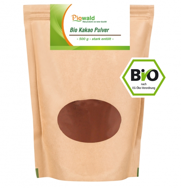 BIO Kakao Pulver stark entölt - 500g