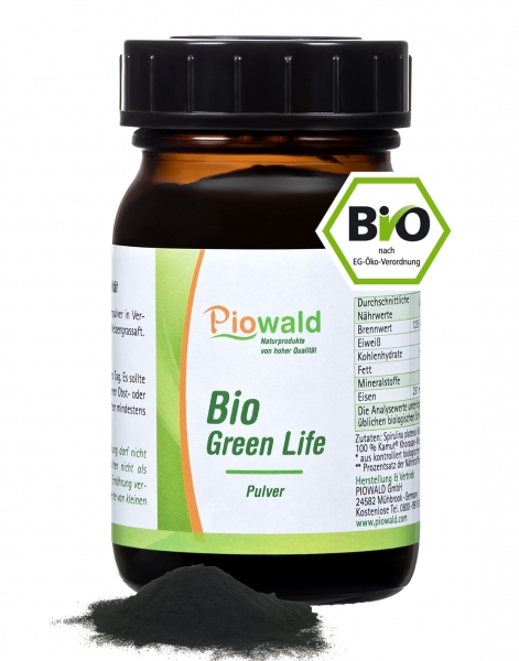 BIO Vitalpulver Green Life® - 100g Pulver