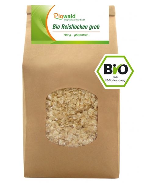 BIO Reisflocken grob - 700g, glutenfrei