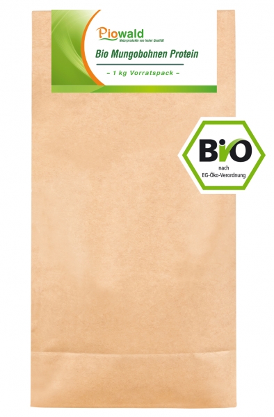 BIO Mungobohnen Protein - 1 kg Vorratspack