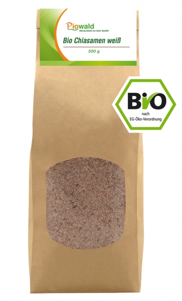 BIO Chiasamen weiß - 500g Vorratspack