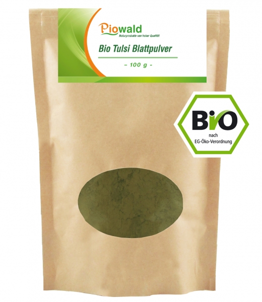 BIO Tulsi Blattpulver - 100g