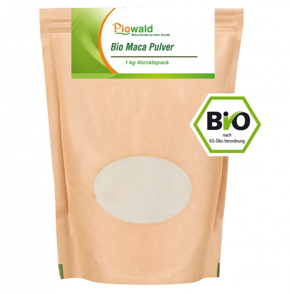 BIO Maca Pulver - 1 kg Vorratspack