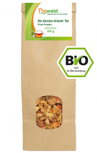 BIO Gemüse-Kräuter Tee Pirate Pumpkin - 100g loser Tee