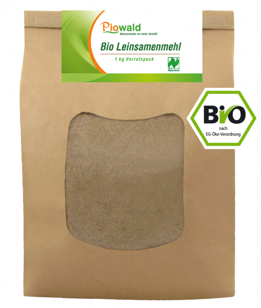 BIO Leinsamenmehl - 1 kg, Naturland