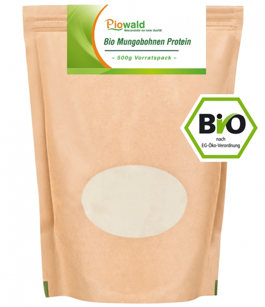 BIO Mungobohnen Protein - 500g Vorratspack
